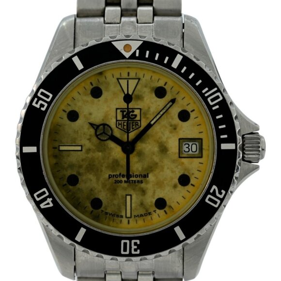 Tag Heuer 37mm Men's Luminous Dial Professional 1000 Series Dive Watch